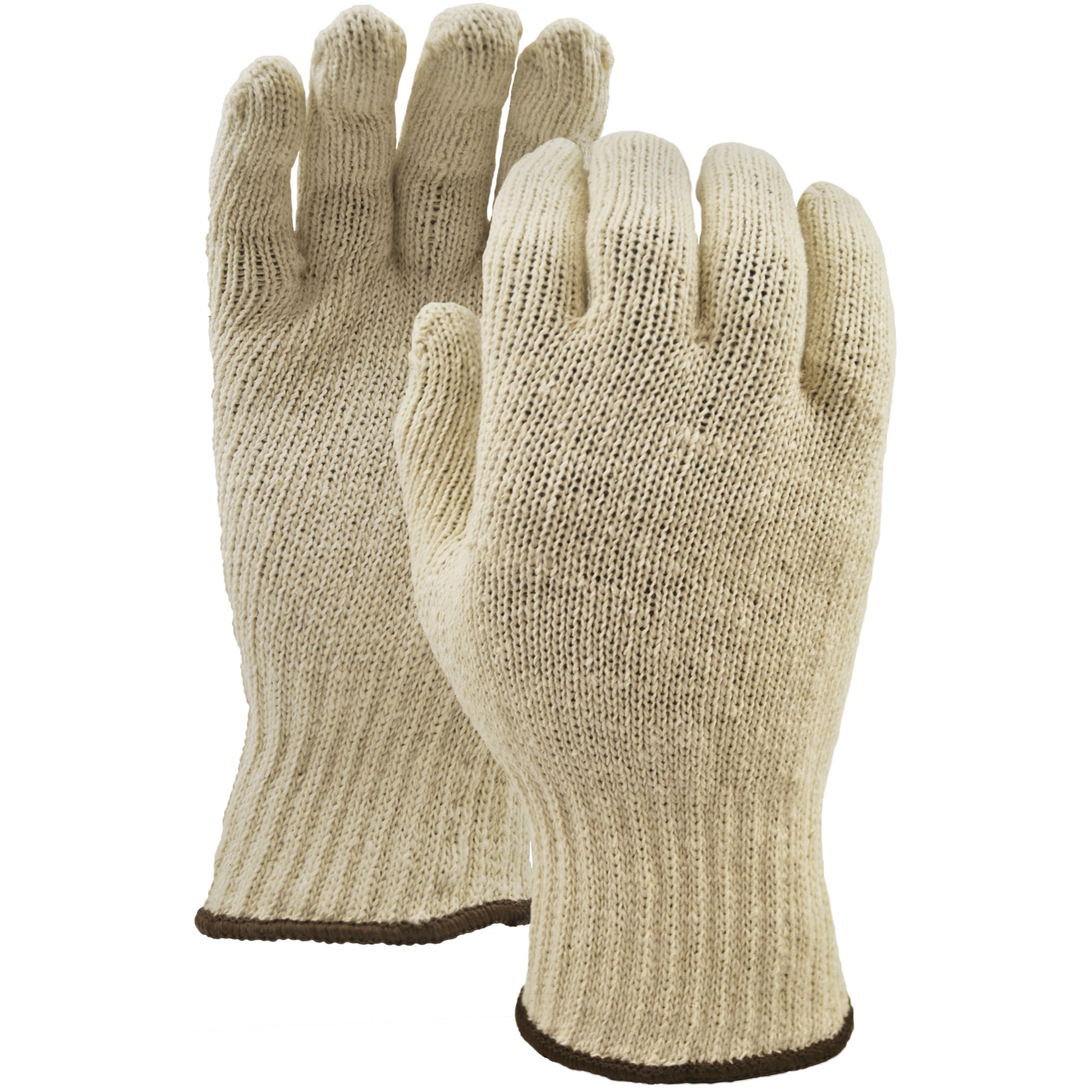 Watson Gloves White Knight Gloves, Poly/Cotton, Large