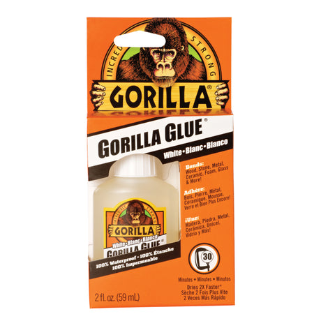 Glue, 2 oz., Squeeze Bottle, White