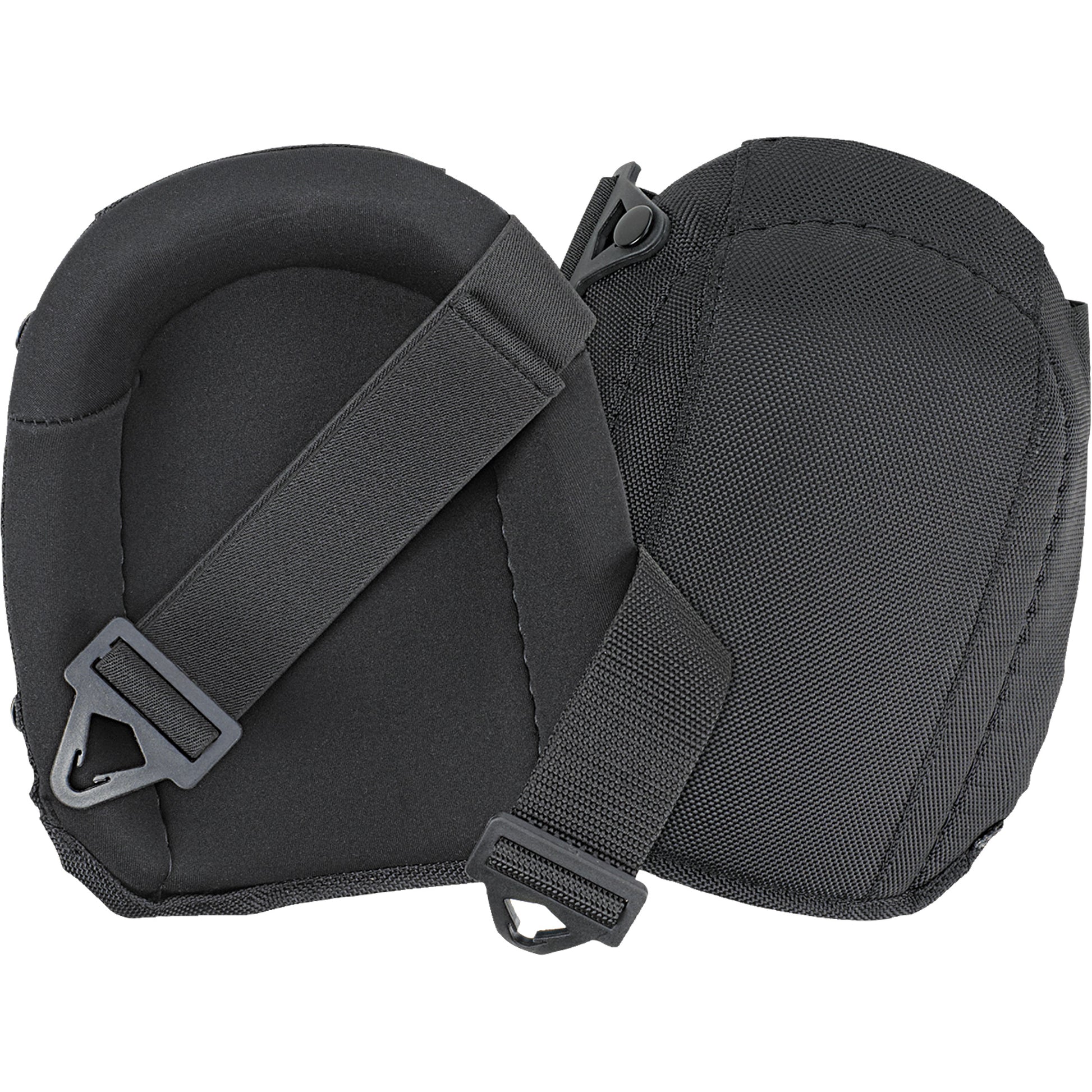 Kuny's Soft Shell Flooring Knee Pad, Buckle Style, Foam Caps, Foam Pads