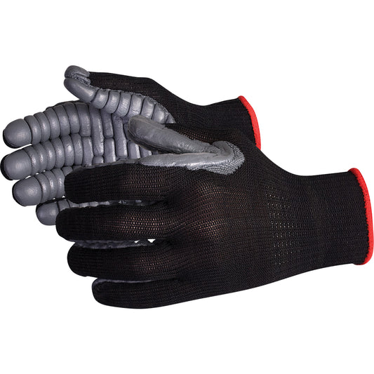 Superior Glove Works Ltd. Vibrastop™ Anti-Vibration Full-Finger Gloves, Size Large, Synthetic Palm