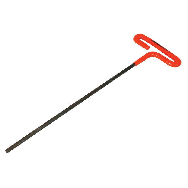 Loop Handle Hex Key, Hex End, 5 mm x 10" L, T Handle