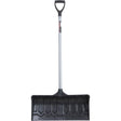 Snow Pusher, Polypropylene Blade, D-Grip Handle, 24-1/2" W
