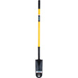 Drain Spade Shovel, Tempered Steel, 14" x 6" Blade, 46" L, Straight Handle