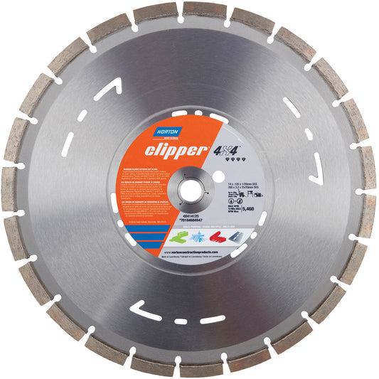 Clipper 4X4 Multi-Purpose Dry Segmented High-Speed Blade