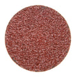 MERIT ALO RESIN BOND Cloth Discs, 2" Dia., 36 Grit, Aluminum Oxide