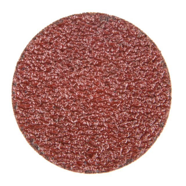 MERIT ALO RESIN BOND Cloth Discs, 2" Dia., 36 Grit, Aluminum Oxide