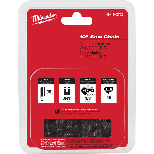 M18 Fuel™ 10" Saw Chain