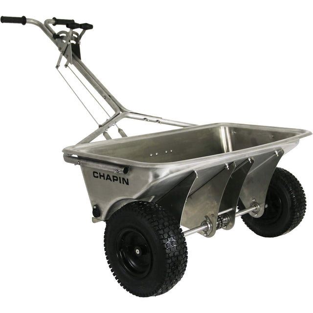 Professional Rock Salt Drop Spreader, 200 lbs. capacity
