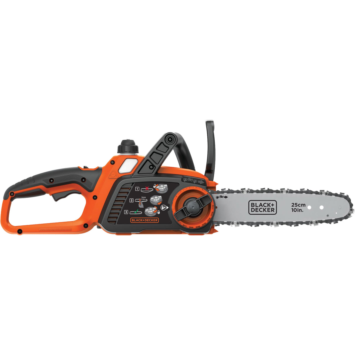 Max* Cordless Chainsaw Kit, 10", Battery Powered, 20 V