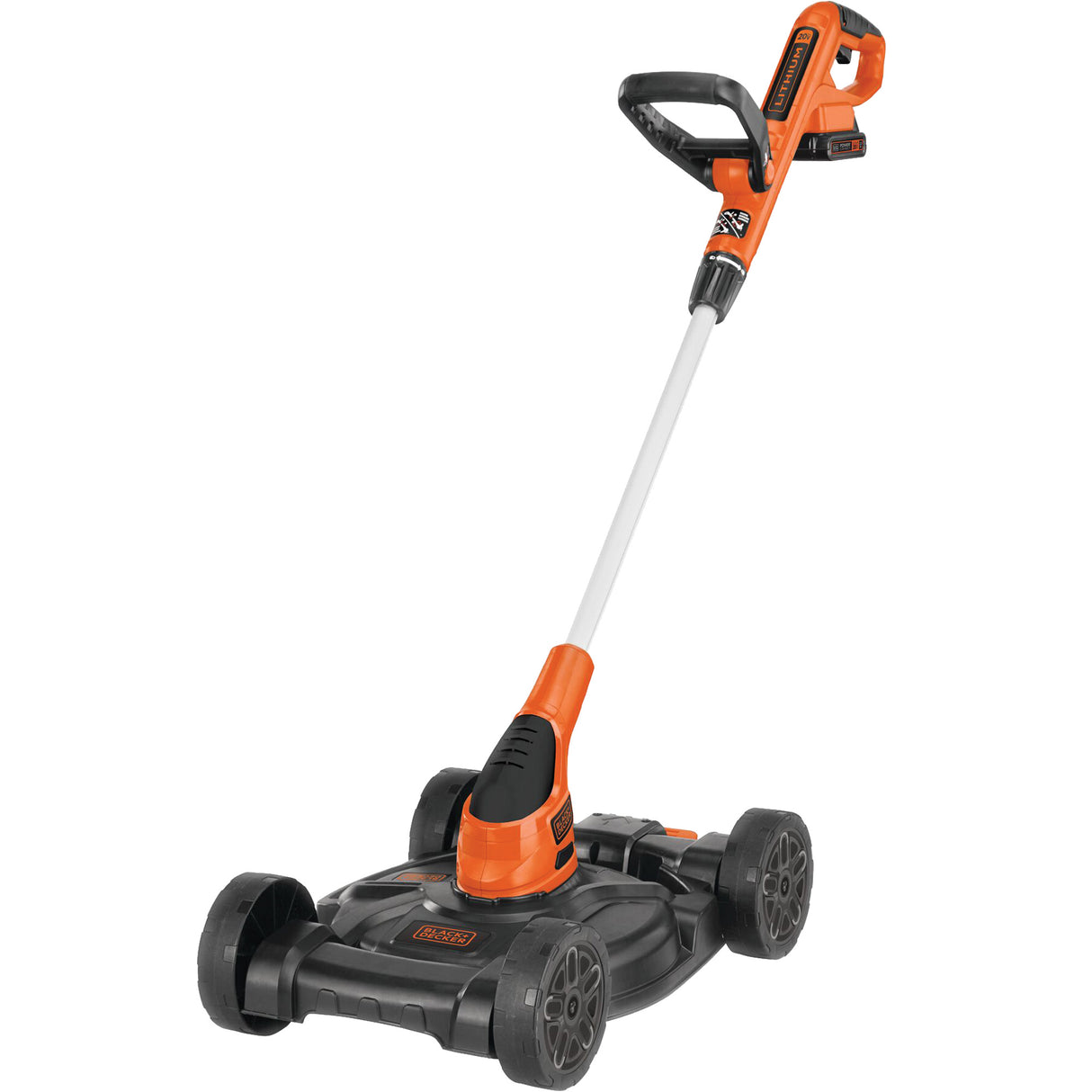 20V Max* Cordless 3-in-1 Compact Mower Kit, Push Walk-Behind, Battery Powered, 12" Cutting Width