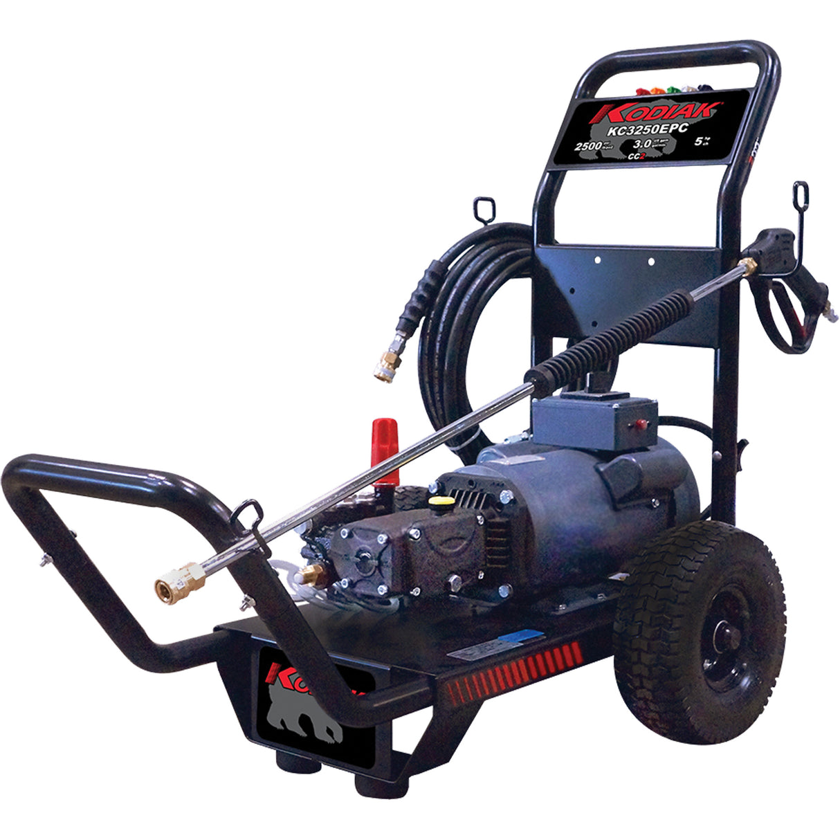 Cold Water Pressure Washer, Electric, 2500 PSI, 3 GPM