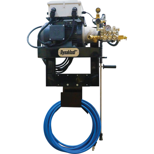 575V Wall Mounted Hot & Cold Water Pressure Washer, Electric, 1900 PSI, 4 GPM