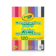 Crayola Construction Paper, 120 Count (Case of 12)