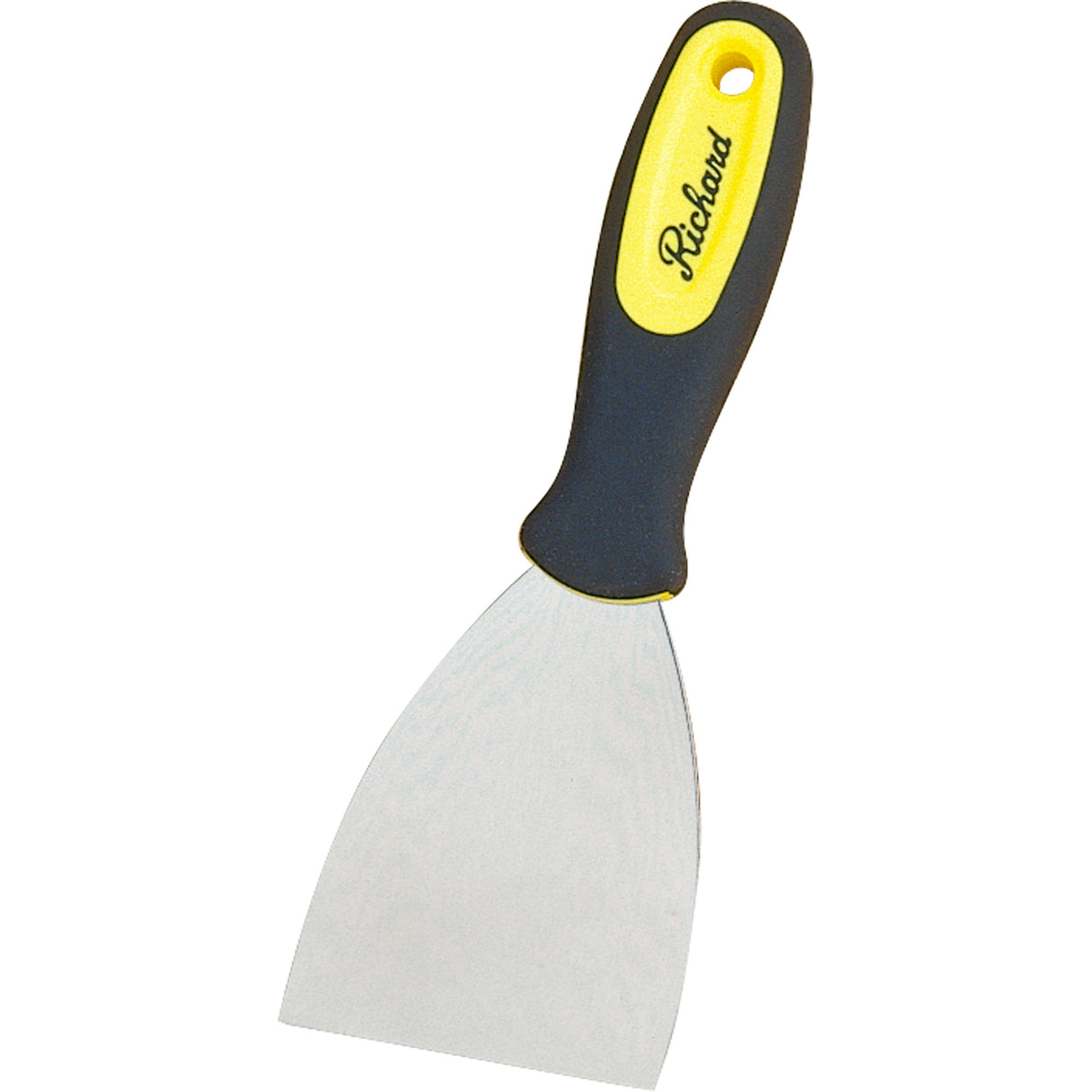 Flexible Wall Scrapers, High-Carbon Steel Blade, 3" Wide, Plastic Handle