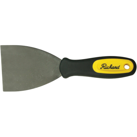 Stiff Wall Scrapers, High-Carbon Steel Blade, 3" Wide, Plastic Handle