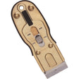 Ergonomic Razor Scrapers, Carbon Steel Blade, 1-1/2" Wide, Rubber Handle