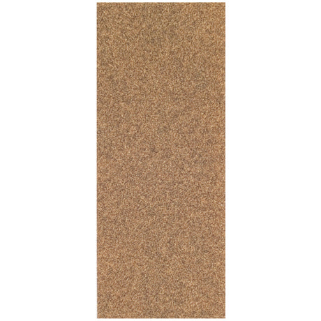 Paper Cut Sheets, 3-2/3" x 9", 100 Grit, Aluminum Oxide