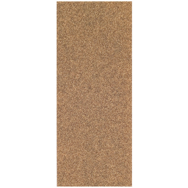 Paper Cut Sheets, 3-2/3" x 9", 100 Grit, Aluminum Oxide