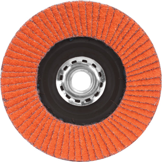 Flap Discs - Quick Trim SG Blaze R980P, 7" x 5/8"-11, Type 27, 60 Grit, Ceramic