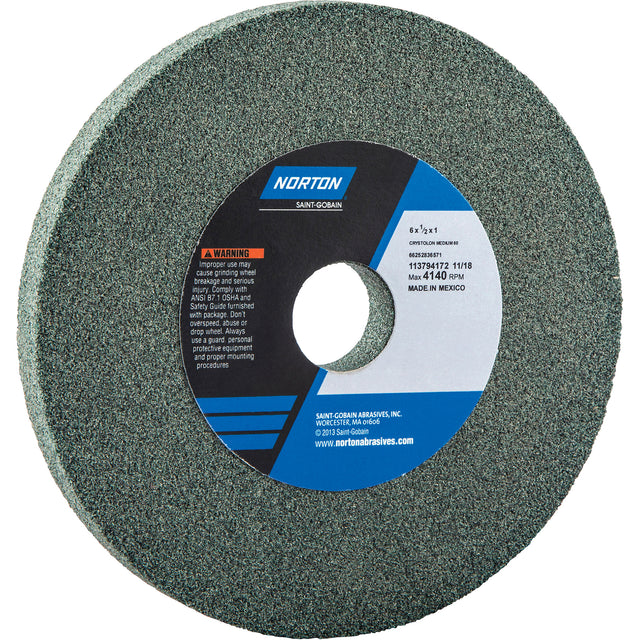 Bench Grinding Wheels - Gemini, 8" x 1", 1" Arbor