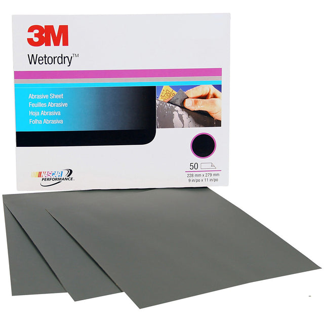Imperiale Abrasive Sheet, 9" x 11", 1200 Grit, Silicon Carbide