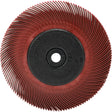 RADIAL BRISTLE BRUSH T-C6" With  ADAPTOR 220, Ceramic, 220 Grit, 6" Dia.