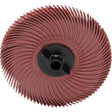 Scotch-Brite™ Radial Bristle Disc, Aluminum Oxide, 220 Grit, 3" Dia.