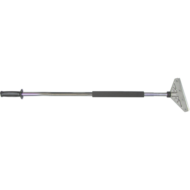 Floor Scraper - Heavy Duty, High-Carbon Steel Blade, 8" Wide, Rubber Handle