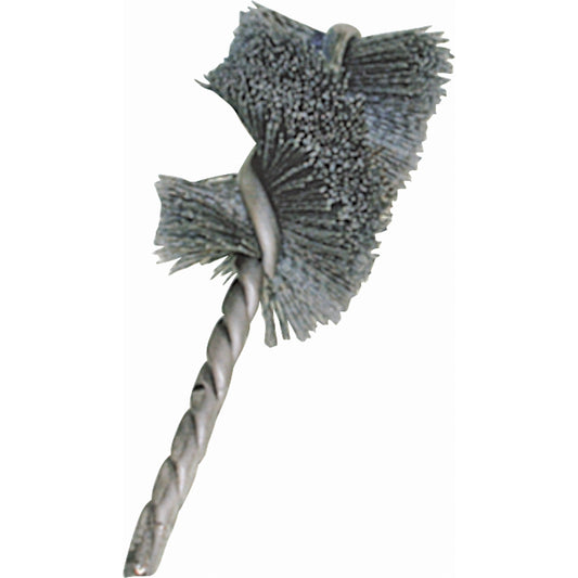 ATB™ Nylon Abrasive Heavy-Duty Internal Deburring Brushes, 4" Dia. x 1-3/4" L, 120 Grit