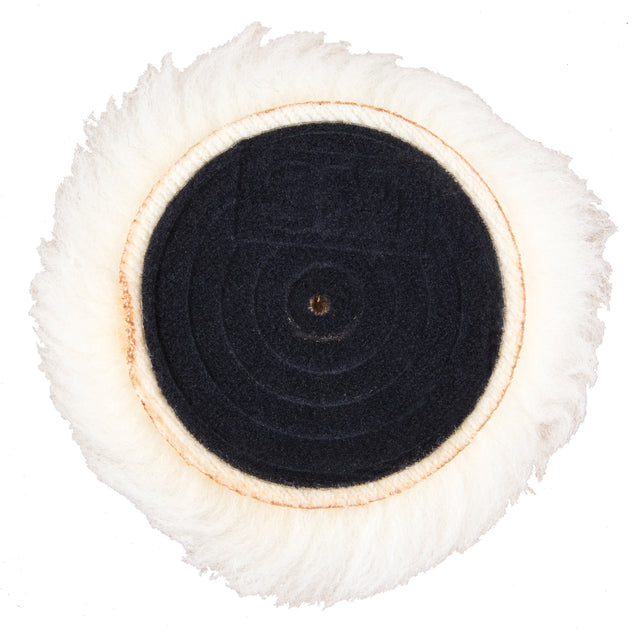 Finesse-it™ Natural Buffing Pad, 3" Dia., Wool