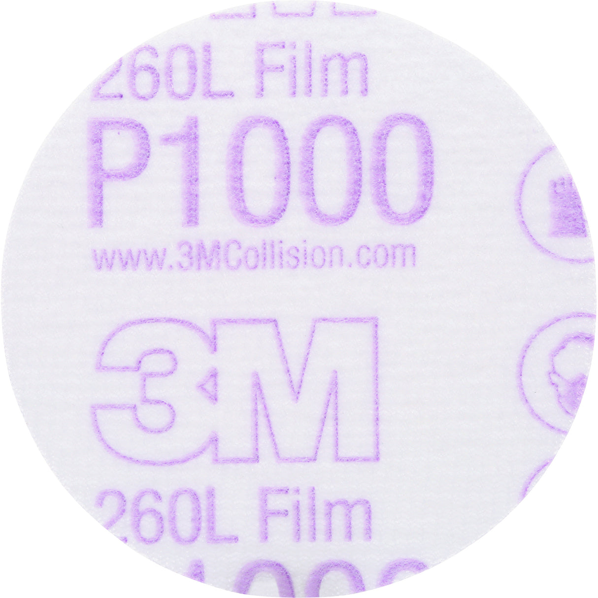 Gold Hookit™ Disc, 3" Dia., P1000 Grit, Aluminum Oxide, C-Weight