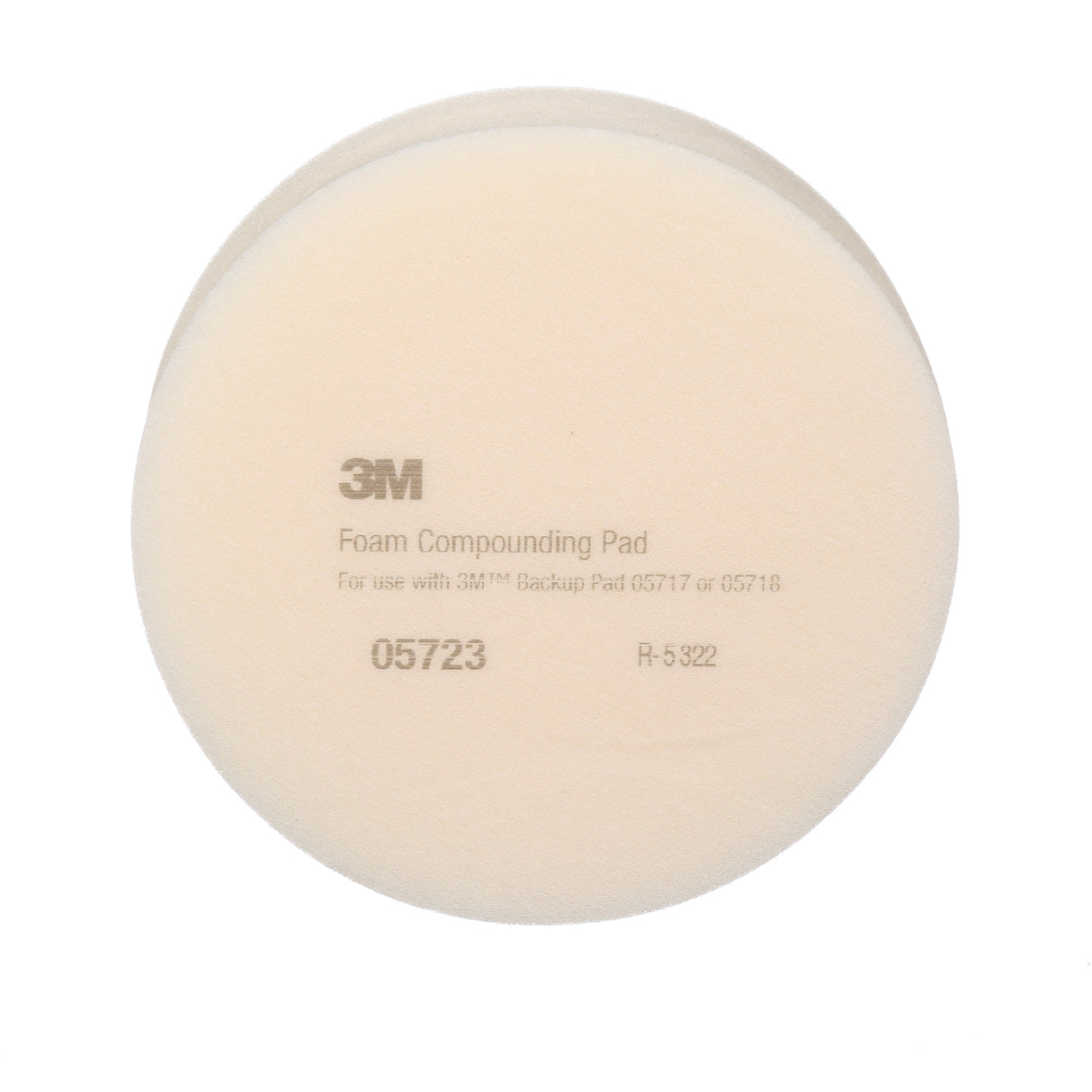 Foam Compounding Pad, 8" Dia.