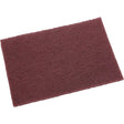 Non-Woven Hand Pad, Aluminum Oxide, 9'' x 6'', Very Fine Grit