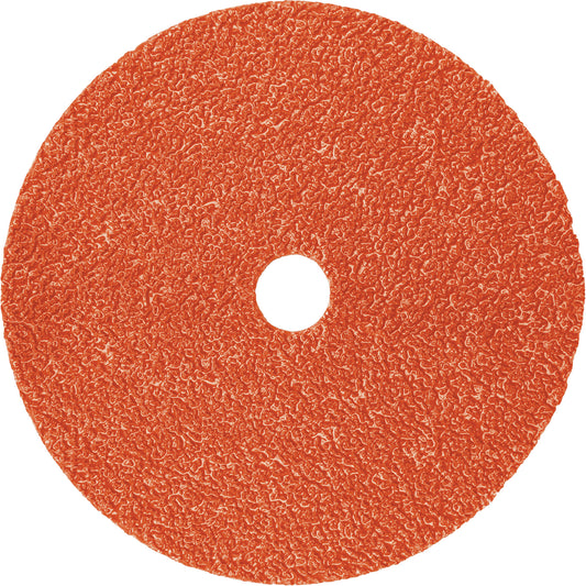 787C Fibre Disc, Ceramic, 60+, 4-1/2" Dia x 7/8" Arbor