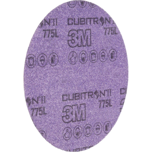 3M™ Hookit™ Film Disc, 6" Dia., 320+ Grit, Ceramic, C-Weight