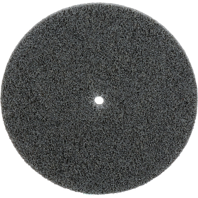 Scotch-Brite™ EXL Unitized Wheel, 5" x 1/4", 1/4" Arbor, Fine Grit, Silicon Carbide