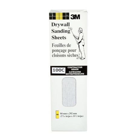 Tri-M-ite™ Fre-Cut™ Die -Cut Drywall Sheet, 11-1/4" x 3-5/16", 100 Grit, Silicon Carbide