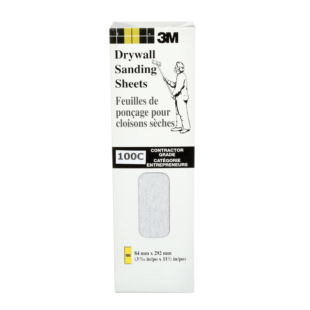 Tri-M-ite™ Fre-Cut™ Die -Cut Drywall Sheet, 11-1/4" x 3-5/16", 100 Grit, Silicon Carbide