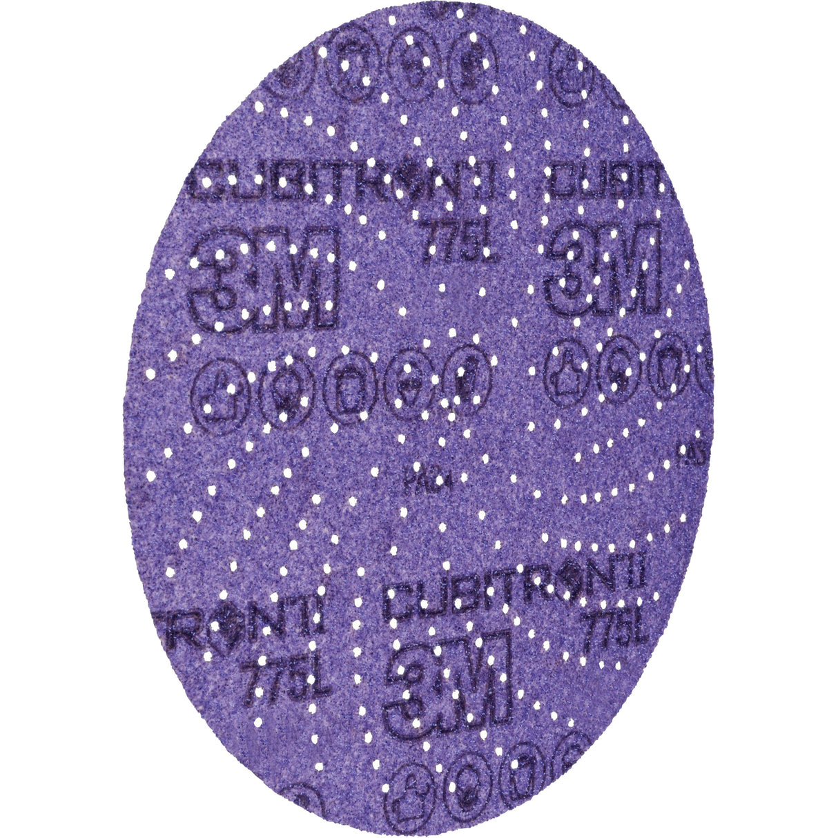 Cubitron™ II Hookit™ Film Disc 775L, 5" Dia., 80+ Grit, Ceramic, F-Weight