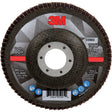 769F Quick Change Flap Disc, 4-1/2" x 7/8", Type 27, 80+ Grit, Ceramic