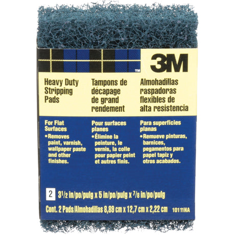 Heavy-Duty Stripping Pads, Aluminum Oxide, 3-1/2" x 5", Coarse Grit