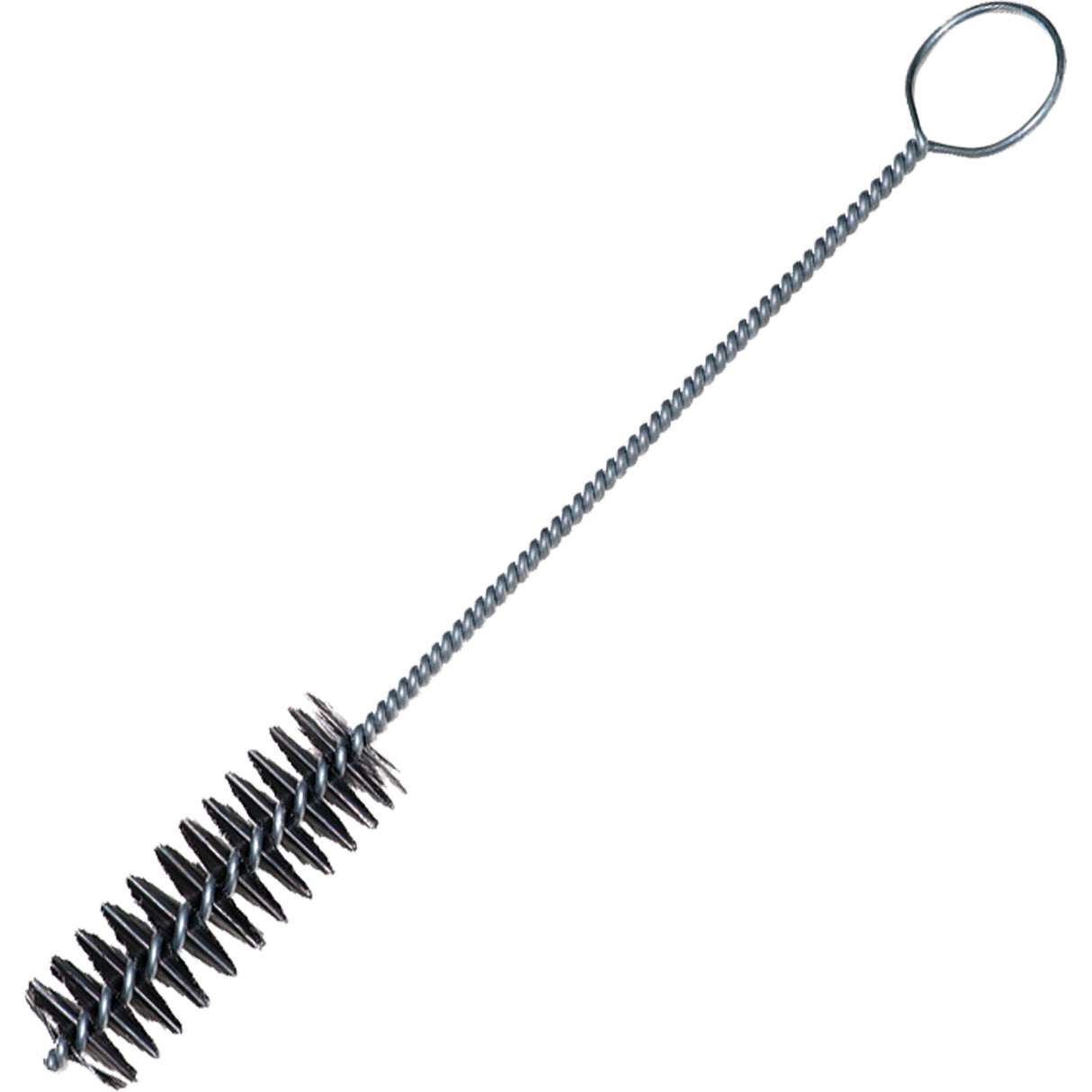 Twisted Tube Brush, 1/4" Dia. x 1-1/2" L, 7" Overall Length
