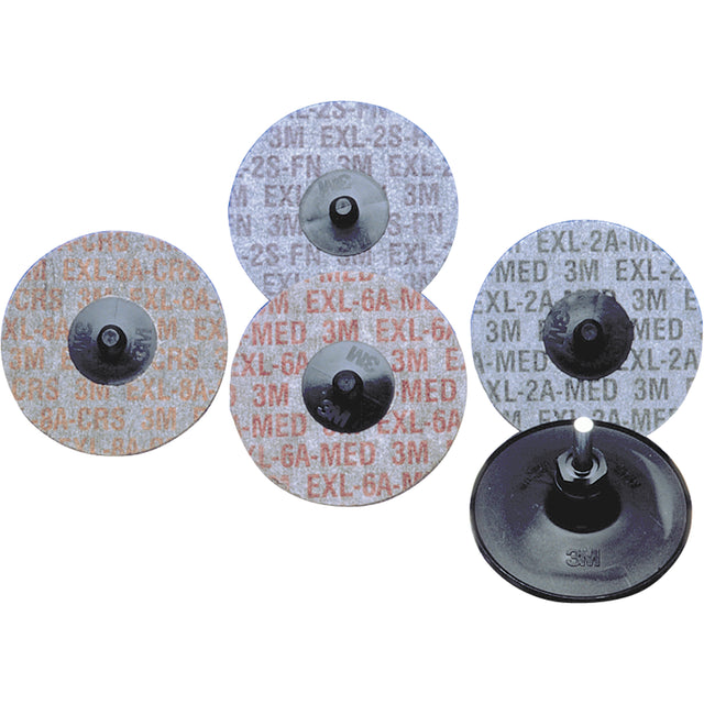 Buff & Blend® Products - Scotch-Brite Exl™ Roloc™ Unitized Wheels, 2" x 6A Grit, Aluminum Oxide
