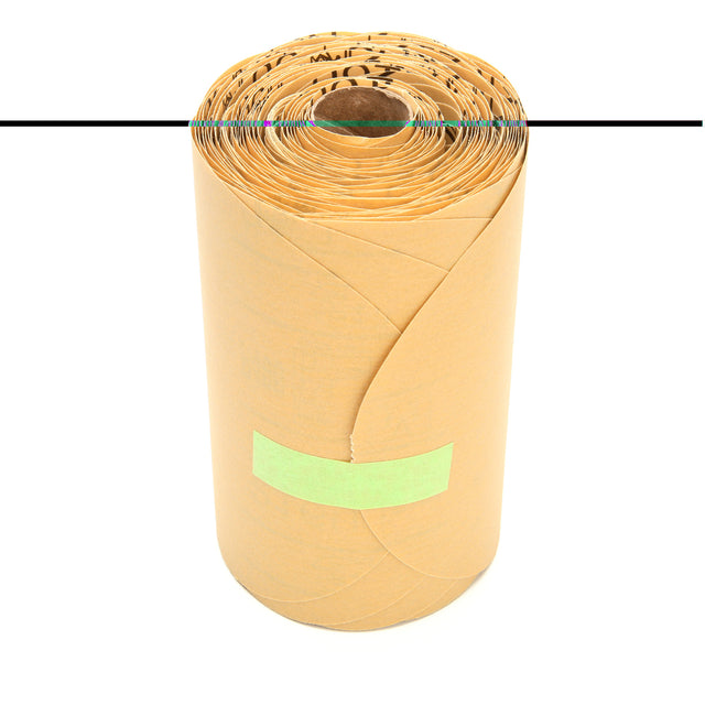 Stikit™ Gold Paper 216U Disc Roll, Aluminum Oxide, 6" W x 87' L, P400 Grit