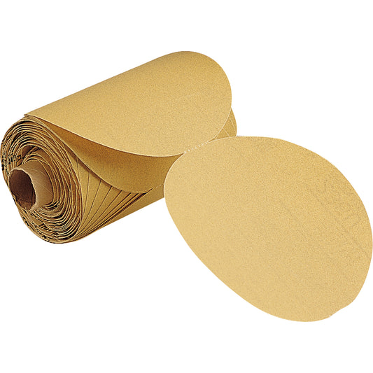 236U Stikit™ Paper Disc Roll, 5" Dia., P80 Grit, Aluminum Oxide