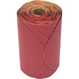 Stikit™ Red Abrasive Disc, 6" Dia., P120 Grit, Aluminum Oxide
