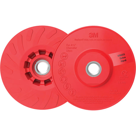 Ribbed Disc Pad Face Plate