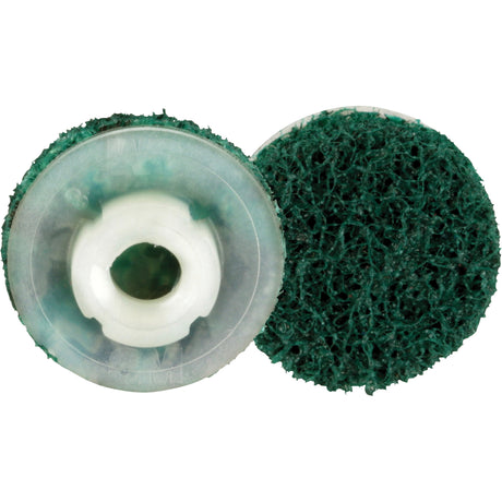 Scotch-Brite™ Roloc™ Precision Surface Conditioning Disc PN-DS, 3/4" Dia., Fine Grit, Ceramic