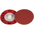 Cubitron II Roloc Durable Edge Disc 947A, 2" Dia., 80 Grit, Ceramic