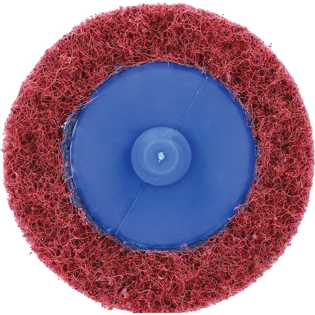 Bear-Tex Vortex Rapid Prep Non-Woven Quick-Change Disc, 2" Dia., Medium Grit, Aluminum Oxide